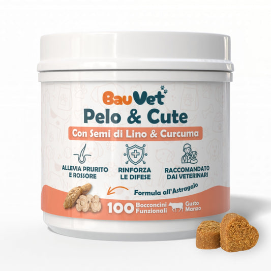 Integratore per Cani Pelo & Cute - Integratore da 100 Bocconcini